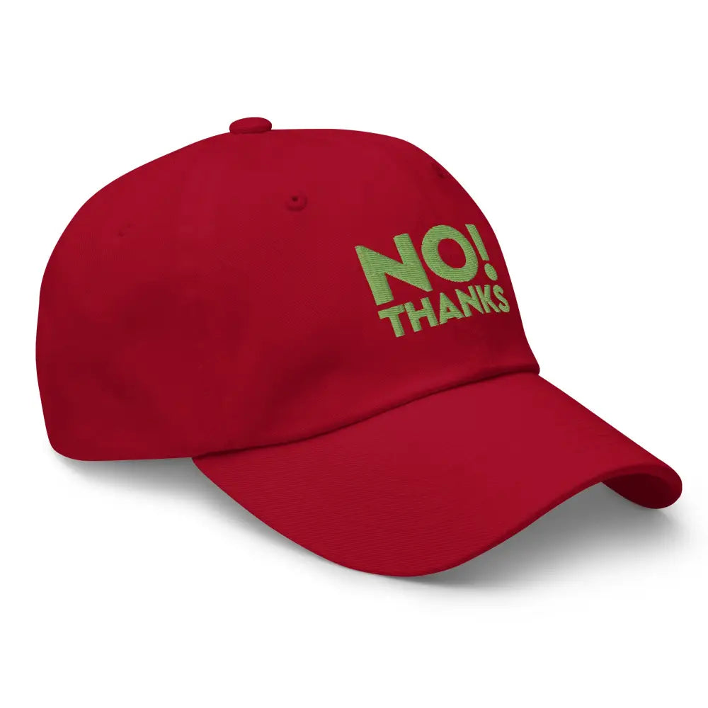 No Thanks! hat
