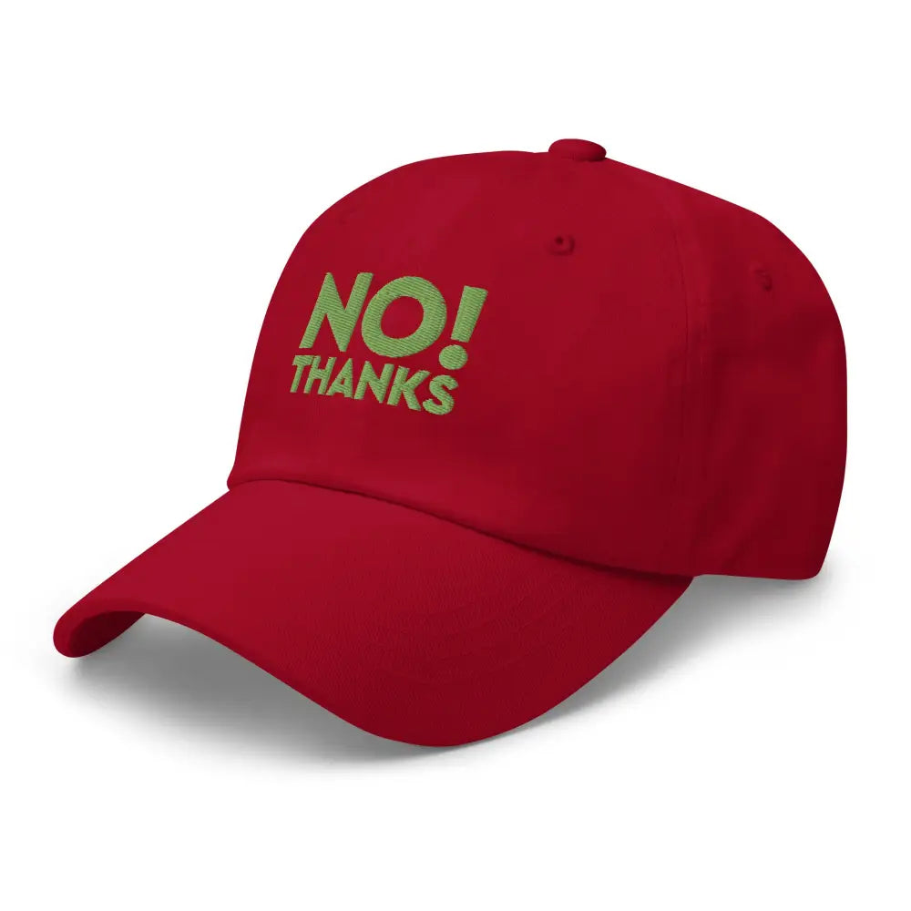 No Thanks! hat