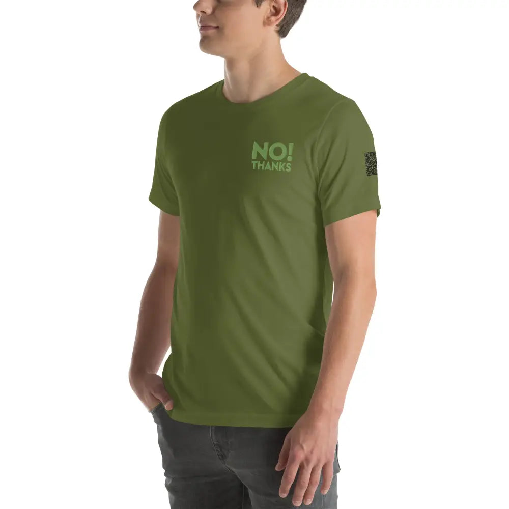 No Thanks! Unisex t-shirt