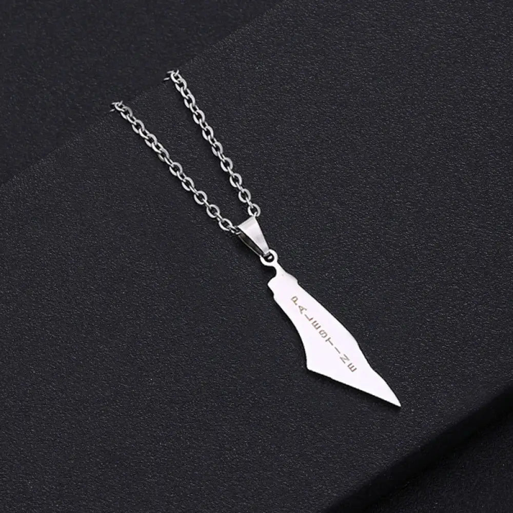 Palestine Map Pendant 2 Style Accessories