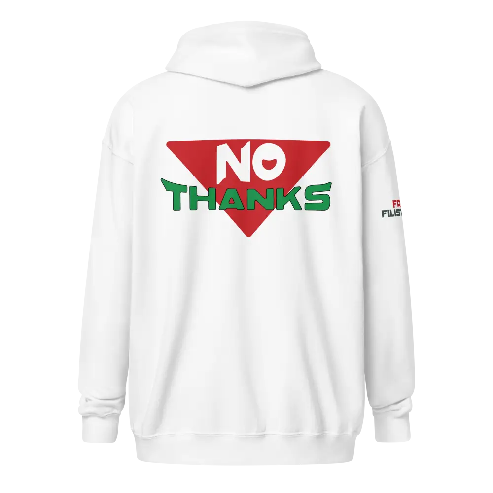 Unisex PALESTINE HEART heavy blend zip hoodie