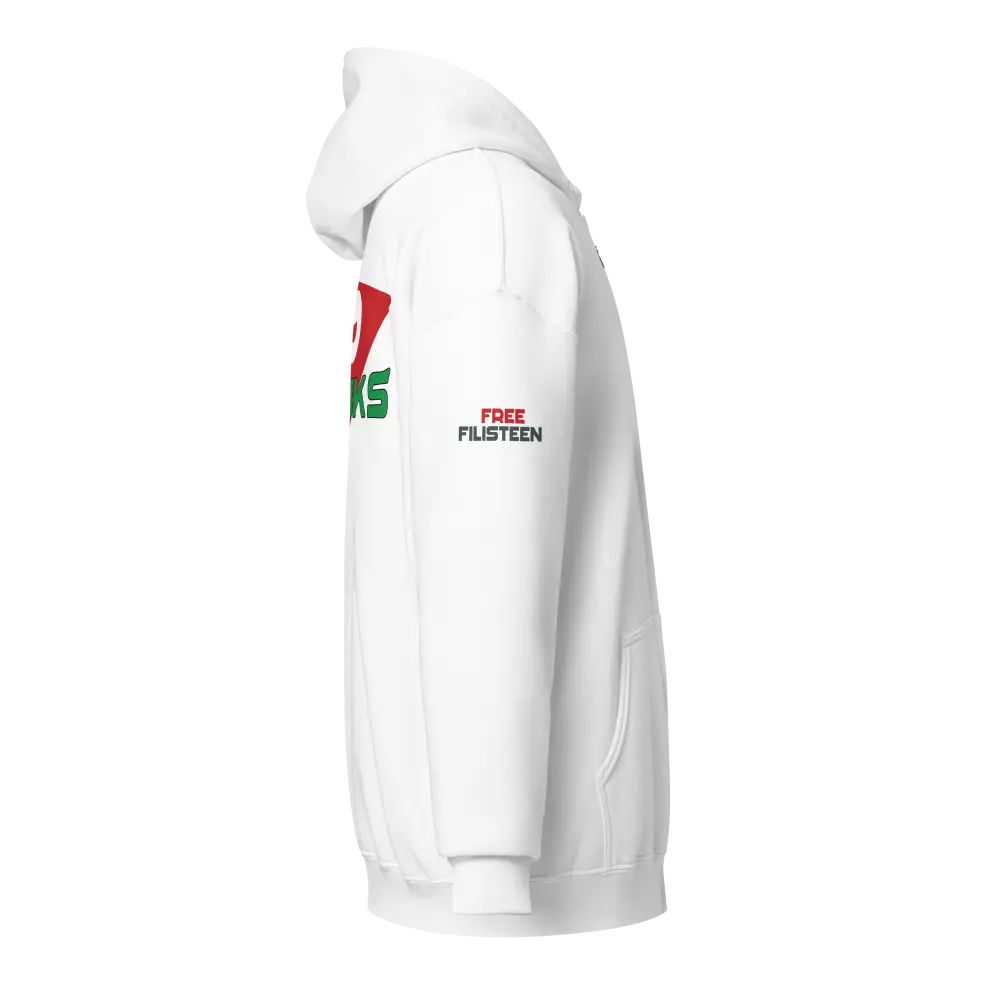 Unisex PALESTINE HEART heavy blend zip hoodie