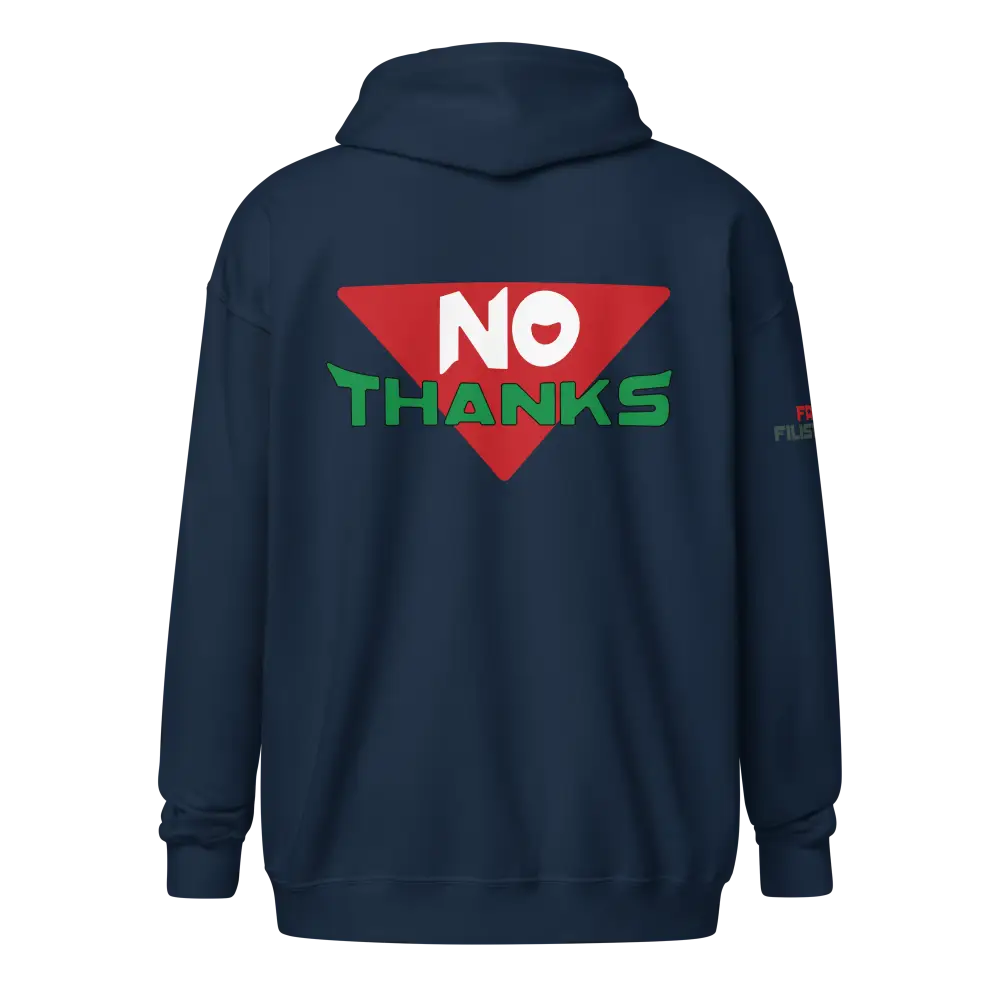 Unisex PALESTINE HEART heavy blend zip hoodie