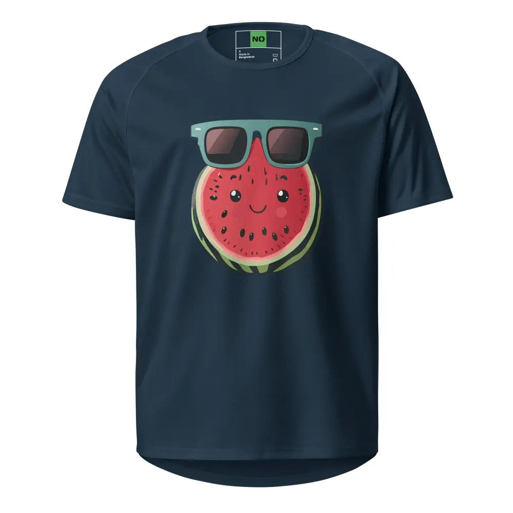 Unisex Watermelon Sports Jersey French Navy / S
